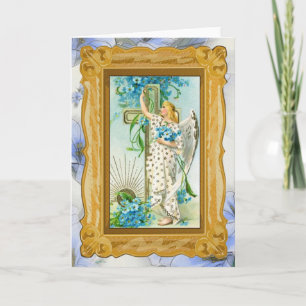 Reizend vergessen Sie mich nicht Engel Karte