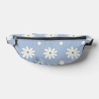 Reizende blaue Daisy und Polka-Tupfen
