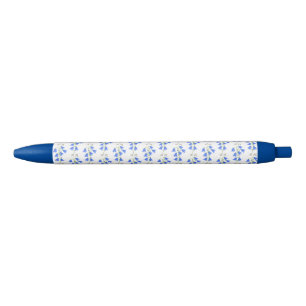 Reizende Blauglocken  Monogramm-Füller Kugelschreiber