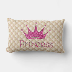 Reizende Chic Perlen, Tiara, Prinzessin, Glitzernd Lendenkissen