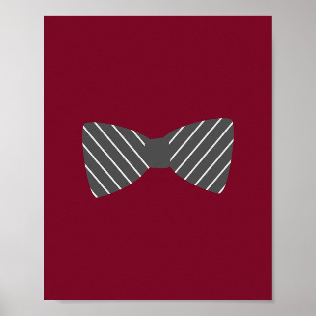 Reizende elegante Fliege Kinderzimmer-Wandkunst Poster (Vorne)