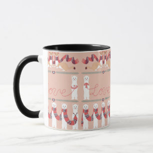 Reizende Ermines-Tasse Tasse