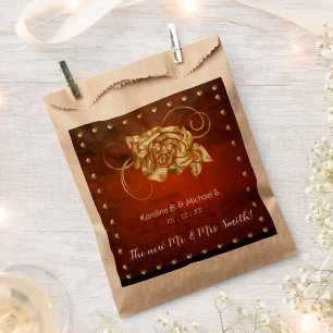 Reizende Hochzeitsveranstaltungen Rose Geschenktütchen