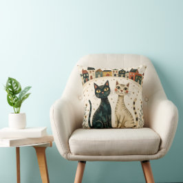 Reizende Katzen Wurfkissen Kissen