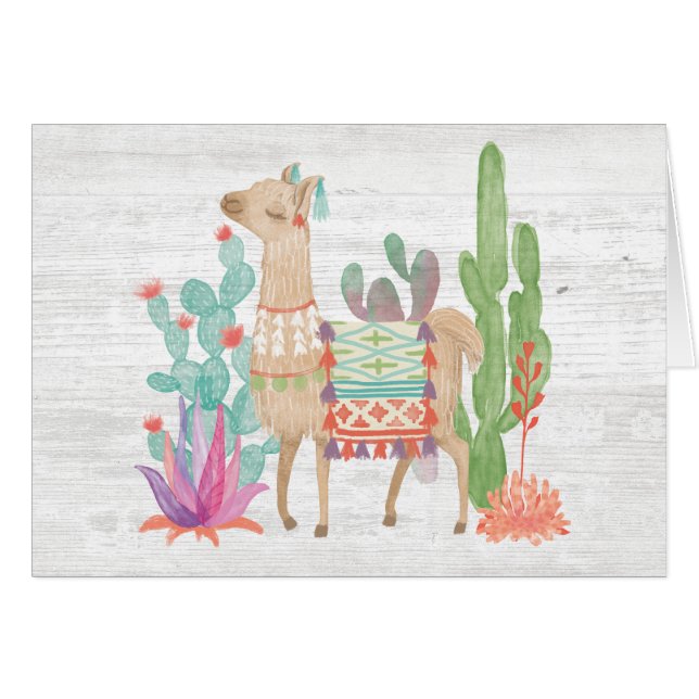 Reizende Lamas IV (Vorderseite (Horizontal))