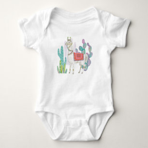 Reizende Lamas V Baby Strampler