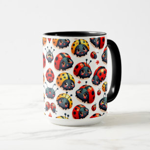 Reizende Marienkäfer Tasse
