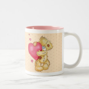 Reizender Dovey Bär Zweifarbige Tasse