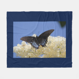 Reizender Schmetterling Fleecedecke