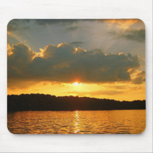 Reizender Sonnenuntergang Mousepad