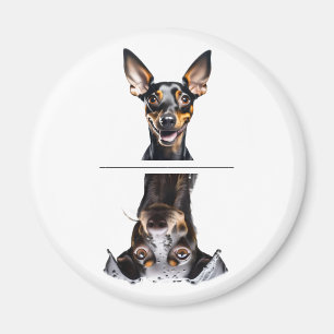 Reizender Spielzeug Manchester Terrier Geschirrspü Magnet