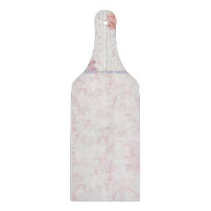 Reizender Trendiger Rosa Floraler Oldies-Stil Exkl Schneidebrett