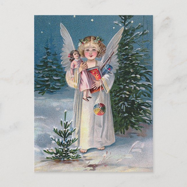 Reizendes Jesuskind Postkarte (Vorderseite)