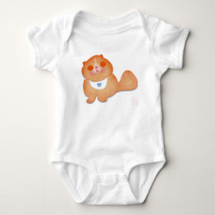 Reizendes Kätzchen durch BabyLaia Baby Strampler