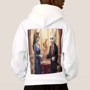 Reizendes Katzenpaar-Geschenk - "Mein perfektes Ge Hoodie