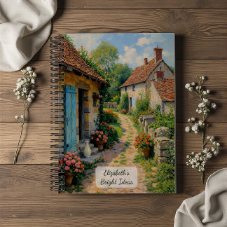 Reizvoller Dorfhüttenweg Notizbuch