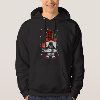 Reizvoller Gnom Buffalo Kariert passende Familie C Hoodie