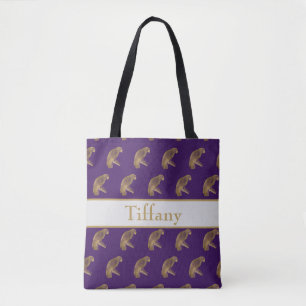 Reizvoller Papagei Lila Tasche