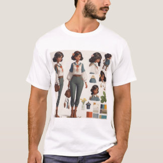 Reizvolles Landleben Kunst | Vintage-Ästhetik T-Shirt
