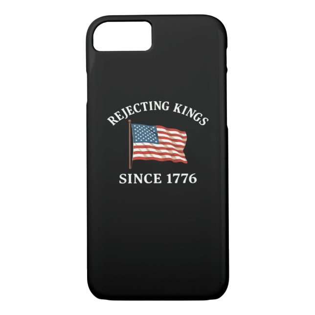 Rejecting Kings Since 1776 Essential Style Case-Mate iPhone Hülle (Rückseite)
