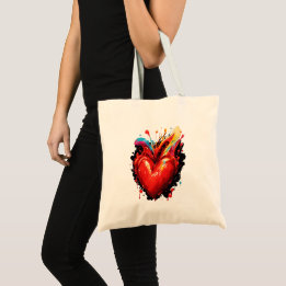 Rejoignez-La Avec Votre Sac fourre-tout Coeur