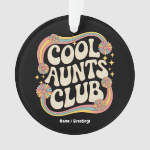 Rejoignez le Cool Aunts Club Funny Oversize Graphi