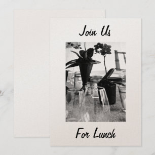 REJOIGNEZ-NOUS POUR LE DÉJEUNER - INVITATION (OU T