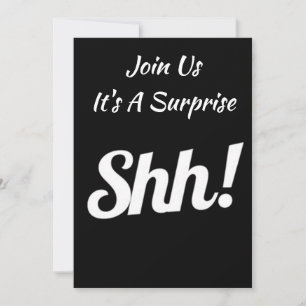 REJOINTES-NOUS ***C'EST UNE SURPRISE*** INVITATION