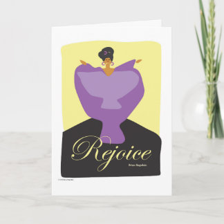 Réjouissez-vous | Carte de vœux inspirante | Messa