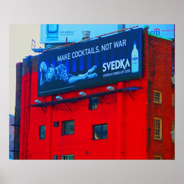 Reklametafel Poster (Vorne)