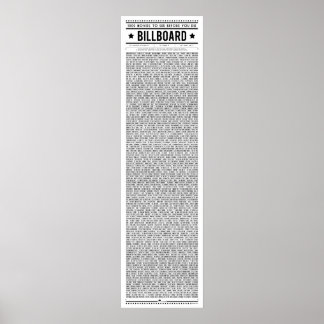 Reklametafel von 1000 Filmen vor dem die Poster