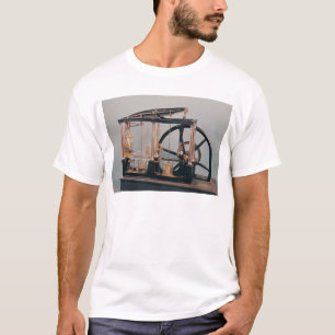 Rekonstruktion des Dampf-Motors James-Watts T-Shirt