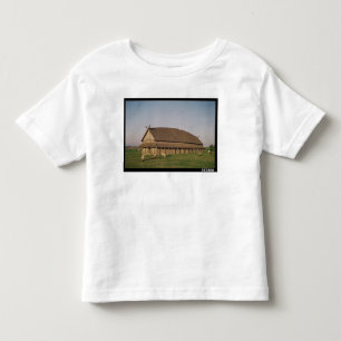 Rekonstruktion eines Viking-Hauses des 11. Kleinkind T-shirt