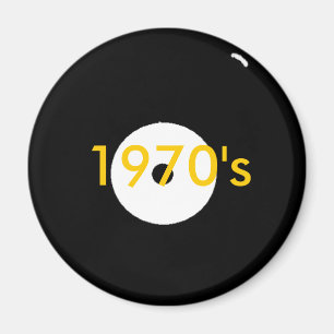Rekord der 70er Jahre Magnet