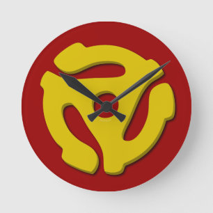 Rekordadapter 45 runde wanduhr