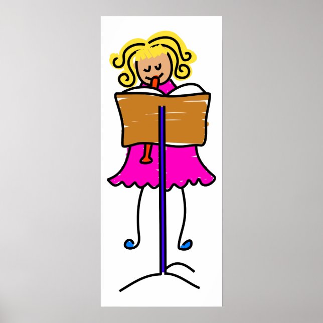Rekorder Kid Poster (Vorne)