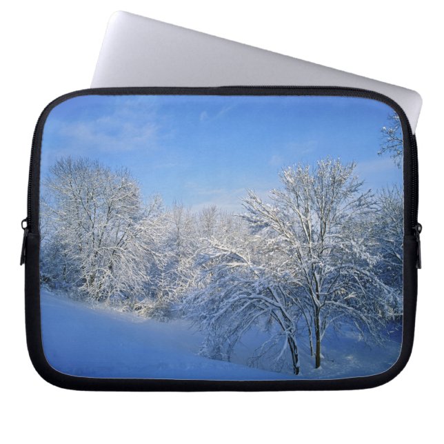 Rekordschnee in Louisville, Kentucky. Laptopschutzhülle (Vorderseite)