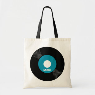 RekordTasche 45s (aquamarin) KUNDENGERECHT Tragetasche