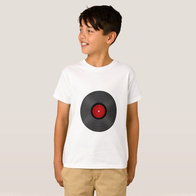 RekordVintager Retro Audioton T-Shirt (Vorne ganz)