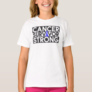 Rektaler Krebs-Überlebender stark T-Shirt
