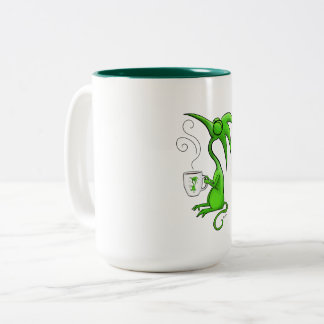 Rekursiver Kaffee Zweifarbige Tasse