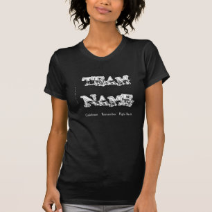 Relais für Leben-(kundengerechten) Team-T - Shirt