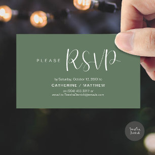 Relance de réponse aux invitations de mariage, Mod