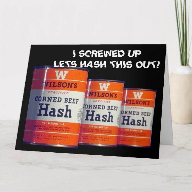 RELATION DÉFILER LA CARTE APOLOGIE PARDON (Devant)