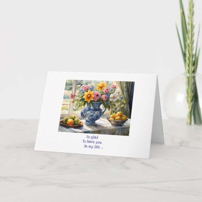 RELATION LONGUE DURÉE - CARTE D'ANNIVERSAIRE (Devant)
