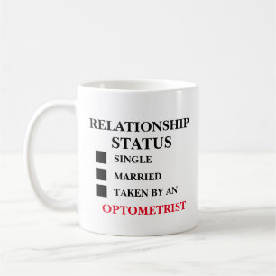 Relationsstatus Optometriker Kaffeetasse
