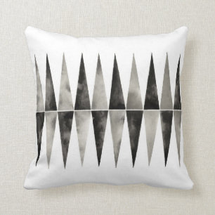 Relativität. Schwarz-weiß. Kissen. Geometrisch Kissen