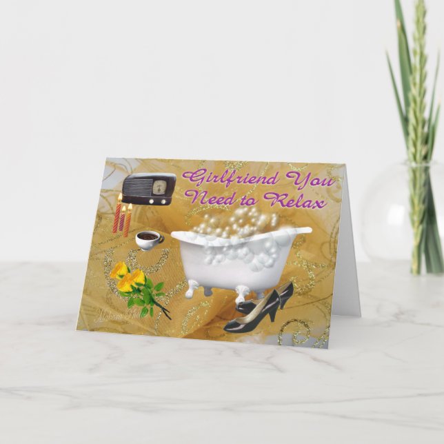 Relax - anpassen karte (Vorderseite)