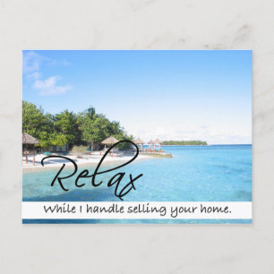 RELAX Carte postale Immobilier