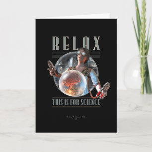 Relax : Ceci est pour la carte de voeux SCIENCE